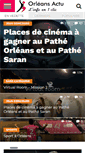 Mobile Screenshot of orleansactu.fr